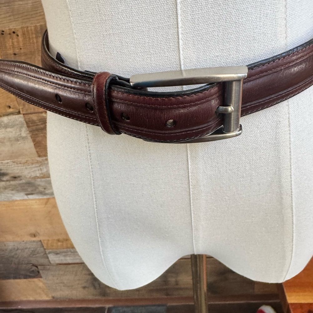 Brighton Full Grain Leather Belt E1508 | Size 40 | Handcrafted USA - Picture 2 of 9